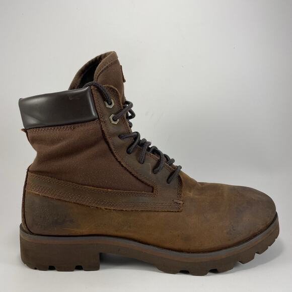 Timberland Raw Tribe Walking Lightweight Boots Dark Brown Nubuck Mens Size 11 - Picture 1 of 11